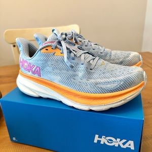 Hoka Women’s Clifton 9 W’s Airy Blue/Ice Water